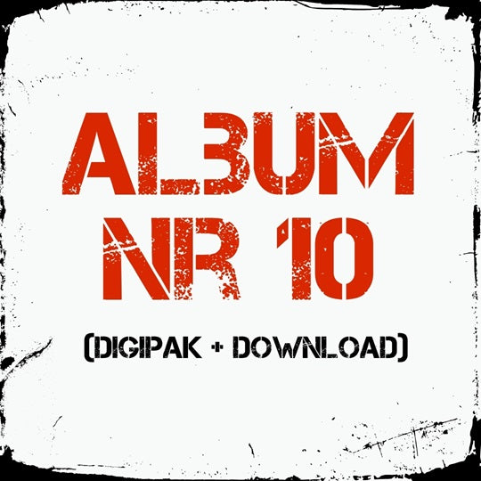 Textgrafik: Album Nr. 10 (Digipack & Download)