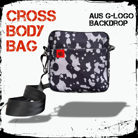 Crossbody-Bag aus G-Logo Backdrop
