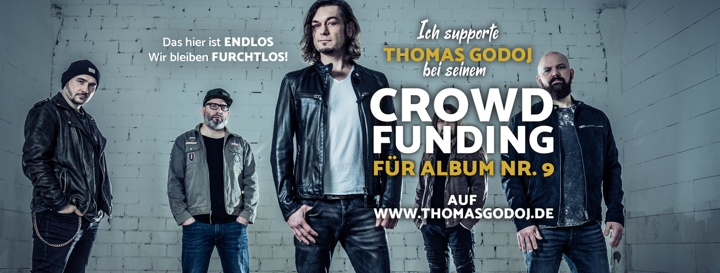 Thomas Godoj und Band Crowdfunding